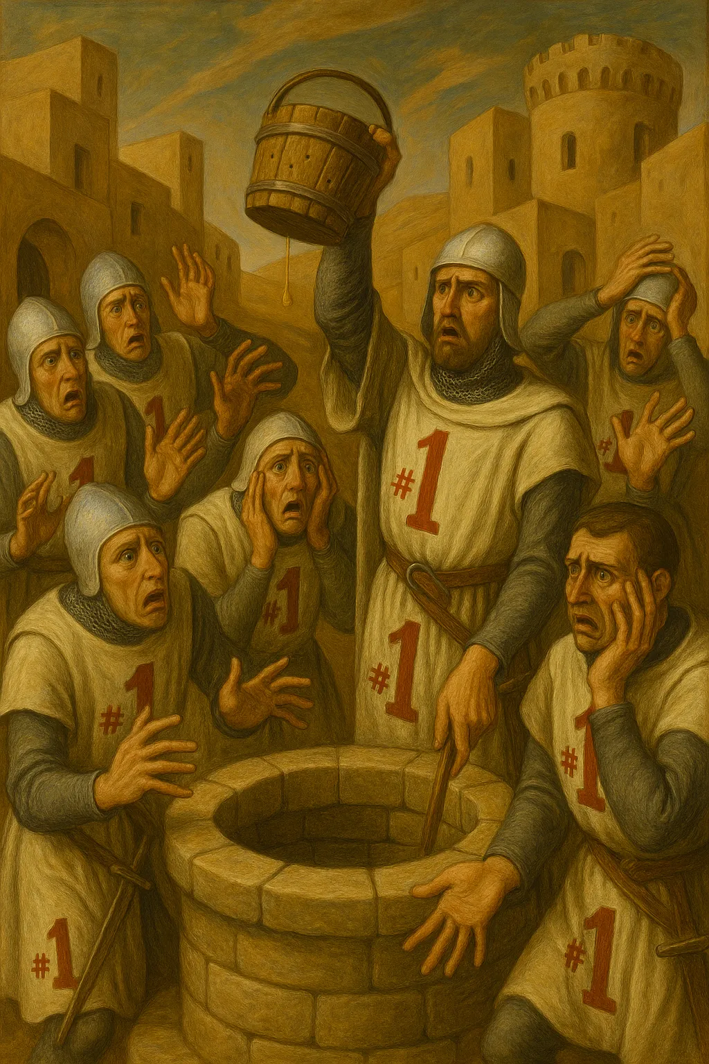 Crusaders Find Holy Pail, But . . .